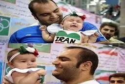 گریه های سلین لبخند را به لبان بهداد نشاند/عکس