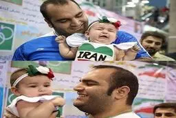 گریه های سلین لبخند را به لبان بهداد نشاند/عکس
