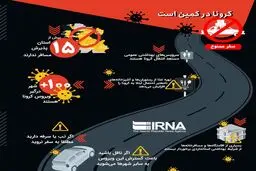 کرونا در کمین است + اینفوگرافی