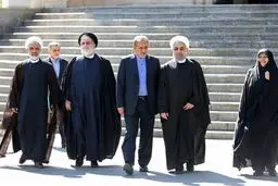 نهال کاشتن روحانی/ تصاویر