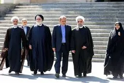 نهال کاشتن روحانی/ تصاویر