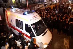 انتقال پیکر یار امام به جماران/عکس
