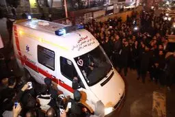 انتقال پیکر یار امام به جماران/عکس