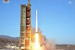 پرتاب موفق ماهواره کره شمالی به فضا/تصاویر