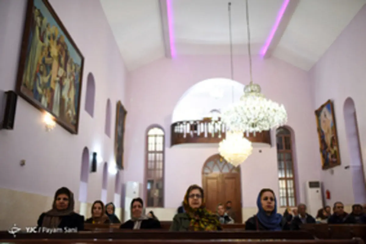 مراسم عشای ربانی کریسمس ارامنه /تصاویر