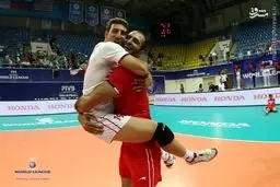 عکس/ شادی عجیب دو ملی پوش والیبال