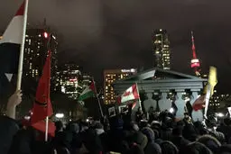 تصاویر / مراسم بزرگداشت شهید سپهبد قاسم سلیمانی در تورنتو