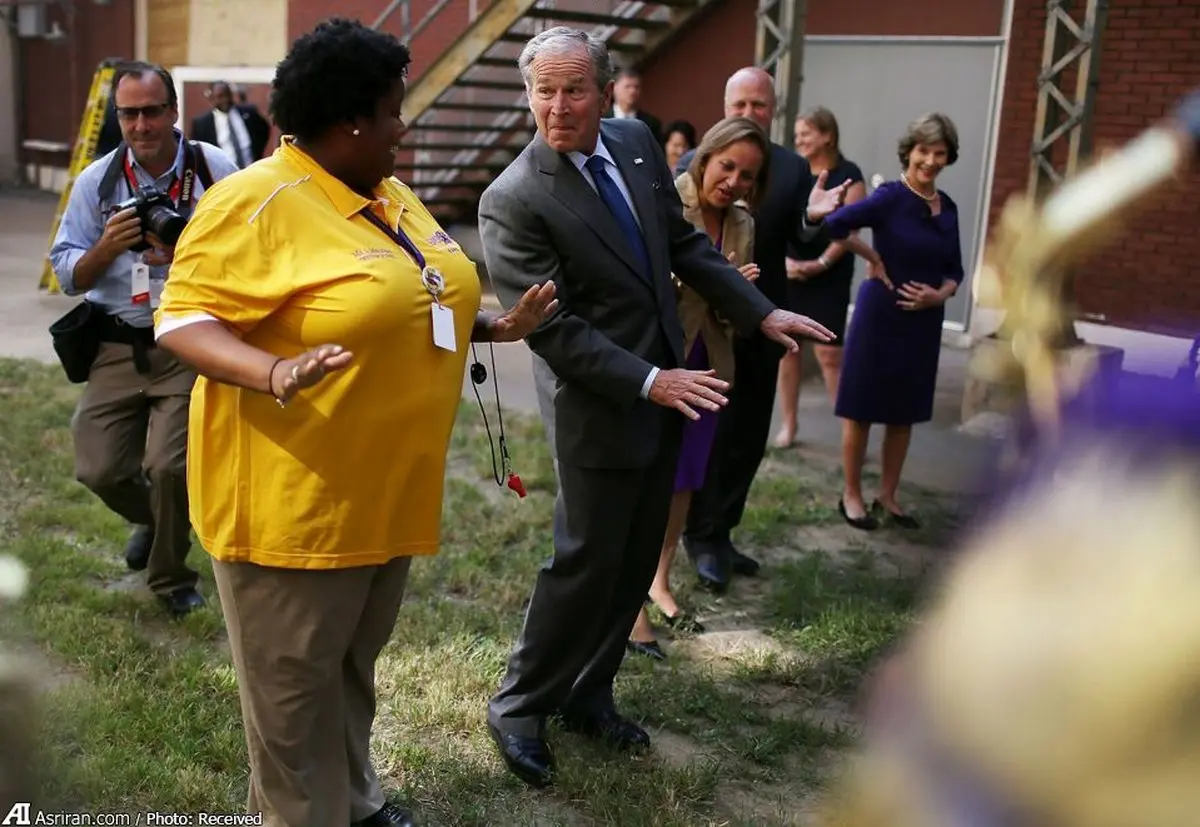 رقص جورج دبلیو بوش/عکس