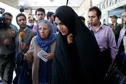 حجاب همسر جیسون رضائیان/عکس