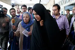 حجاب همسر جیسون رضائیان/عکس