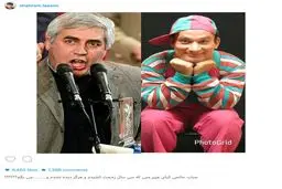 واكنش اينستاگرامى قلقلى به اعتراضات ابراهيم حاتمى كيا/عکس