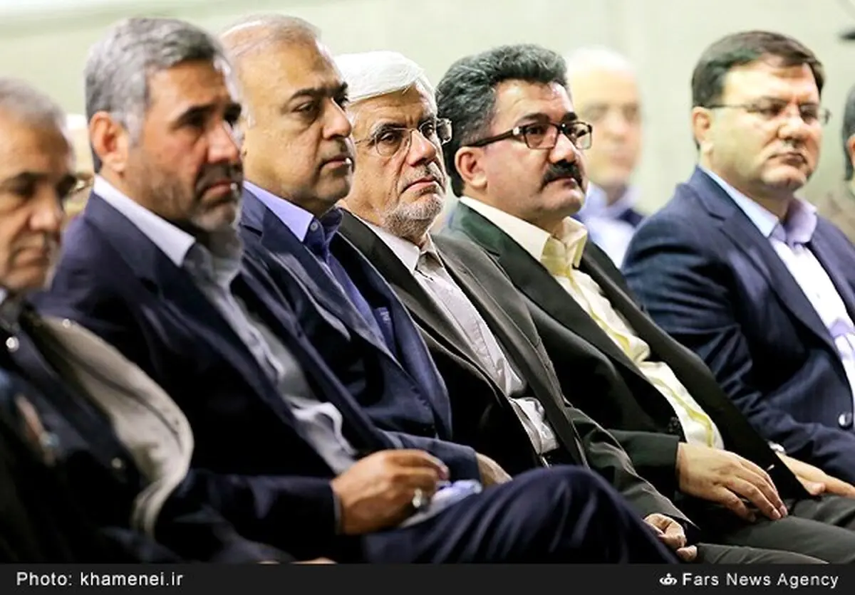 صف اول دیدار نمایندگان با رهبر معظم انقلاب/ عکس
