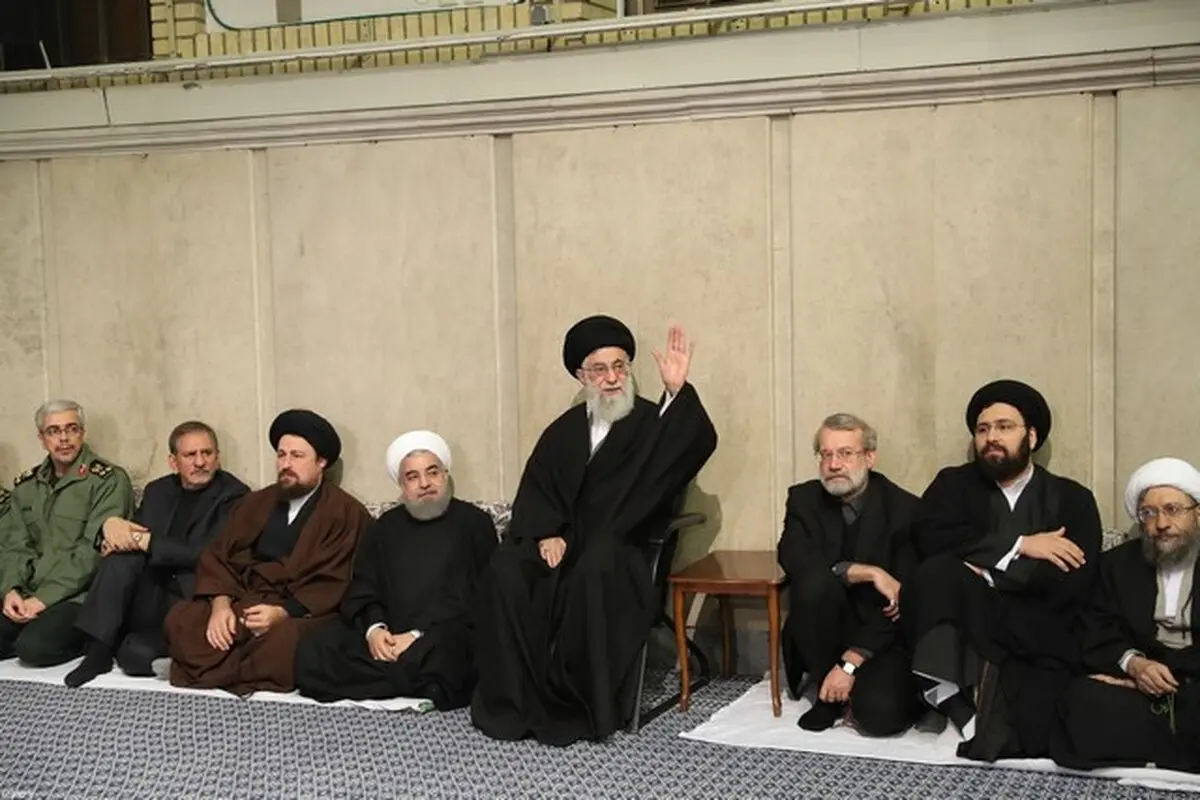 مراسم ترحیم هاشمی رفسنجانی در حسینیه امام خمینی/عکس