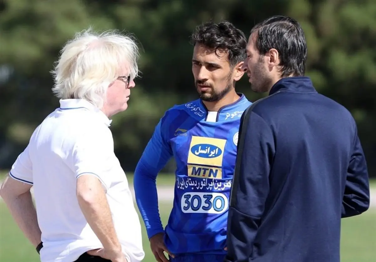 جلسه مهم شفر با مهاجم استقلال/عکس