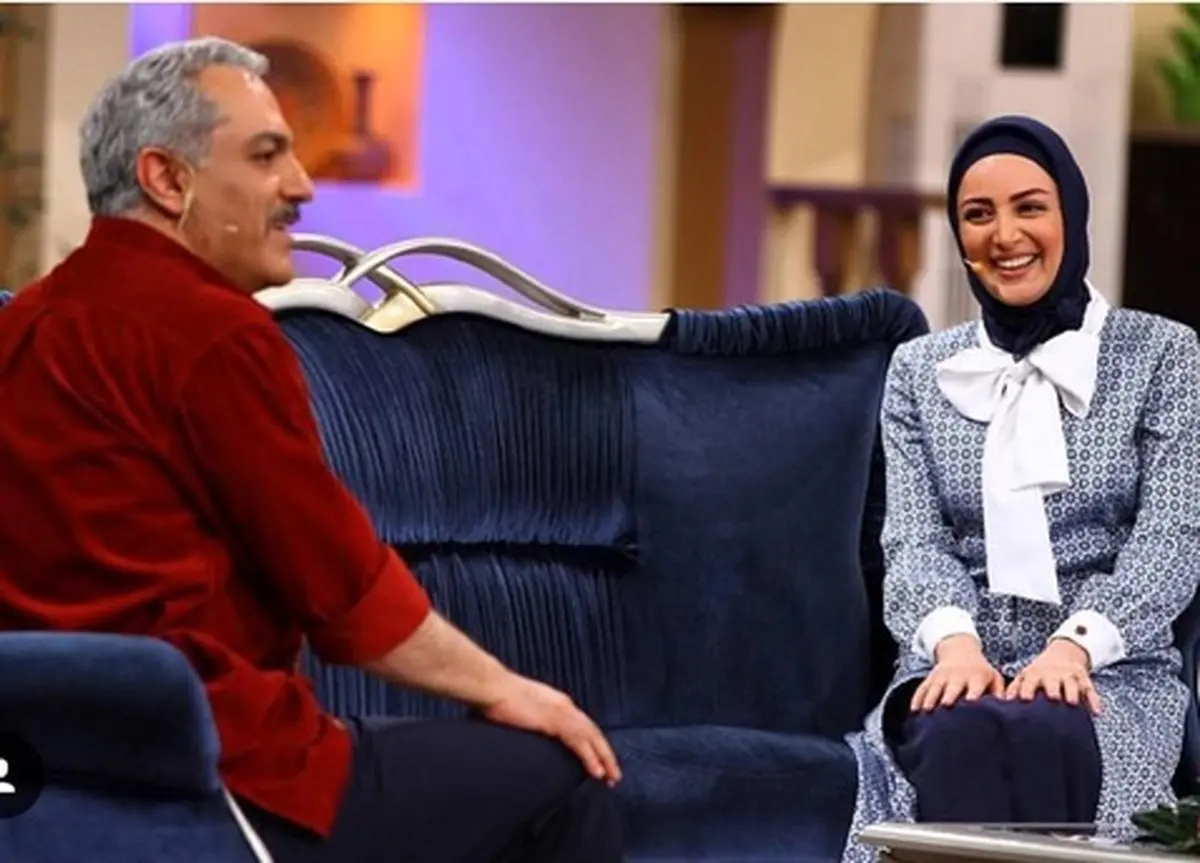 شیلا خداداد مهمان امشب مهران مدیری/ عکس
