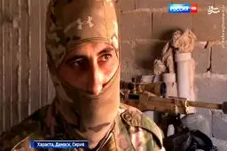 عکس/تفنگ تک‌تیرانداز انگلیسی در دست سوری‌ها