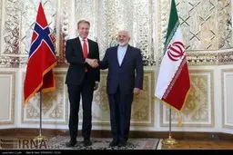 حواشی دیدار وزیر خارجه نروژ با ظریف و شمخانی/تصاویر