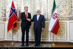 حواشی دیدار وزیر خارجه نروژ با ظریف و شمخانی/تصاویر