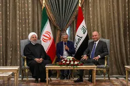 سفر رییس جمهور به عراق/تصاویر