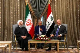 سفر رییس جمهور به عراق/تصاویر