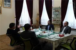 سفیر ایران میزبان علی دایی /عکس