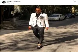 تیپ خاص سوشا مکانی در شمال تهران/عکس