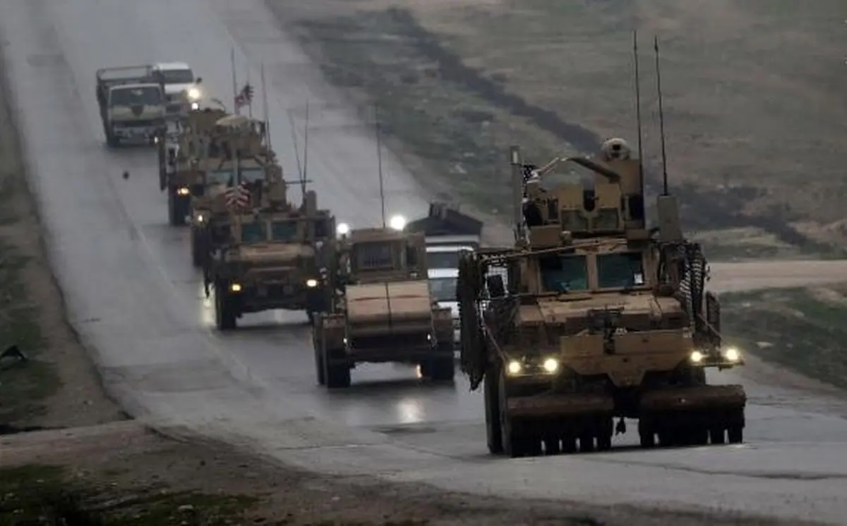 خروج نظامیان آمریکا از سوریه/ عکس