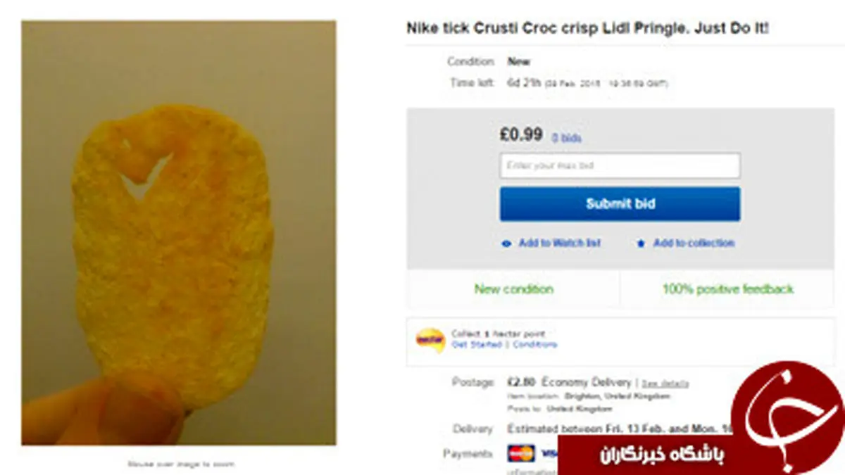 فروش آنلاین چیپس "نایکی"! +عکس