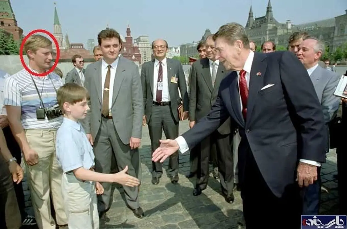 عکس/ زمانی که پوتین افسر ک.گ.ب یود