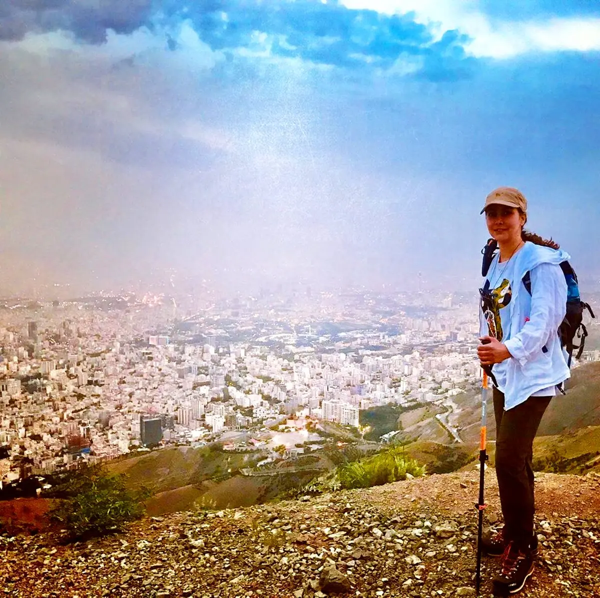 عکس دیدنی از ایرانگردی آنا نعمتی