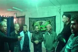 تصاویری از حضور پوریا پورسرخ، امیر جعفری، حمید درخشان، حسین هدایتی و ...در مراسم شب تاسوعای هیئت علی پروین