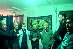 تصاویری از حضور پوریا پورسرخ، امیر جعفری، حمید درخشان، حسین هدایتی و ...در مراسم شب تاسوعای هیئت علی پروین