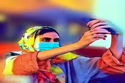 سلفی رنگی رنگی ماهور الوند + عکس