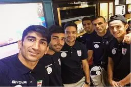 سلفی ستاره های تیم ملی فوتبال/ عکس