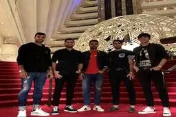 گردش شبانه ملی پوشان در دوحه/ عکس