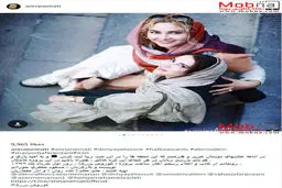 تصاویری از پوشش و ژست های آنا نعمتی در باغ فردوس/عکس