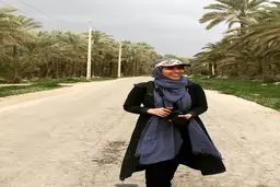 وقتی لیلا اوتادی دست به دوربین می شود! + عکس