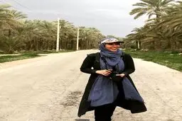 وقتی لیلا اوتادی دست به دوربین می شود! + عکس