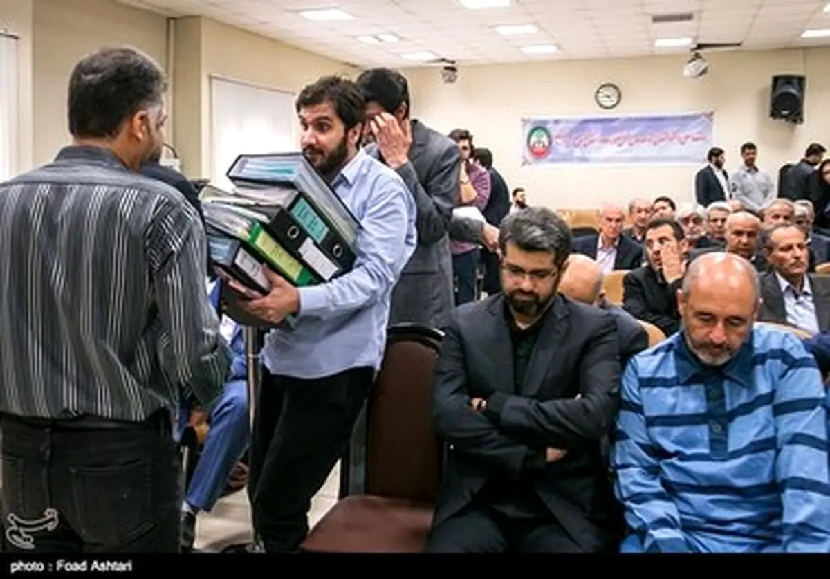 تصاویر: دومین دادگاه متهمان بانک سرمایه