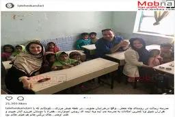 الناز حبیبی و لاله اسکندری به همراه علی اوجی در کلاس درس!/ عکس