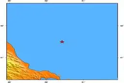 ثبت ۳ زلزله در خلیج فارس و دریای خزر +نمودار