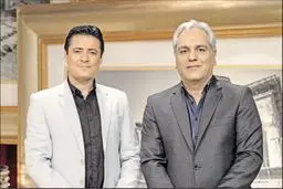 تصویری از علیرضا فغانی در برنامه دورهمی