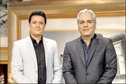 تصویری از علیرضا فغانی در برنامه دورهمی