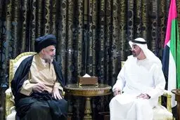 سفر مقتدی صدر به امارات و دیدار با ولیعهد ابوظبی +عکس
