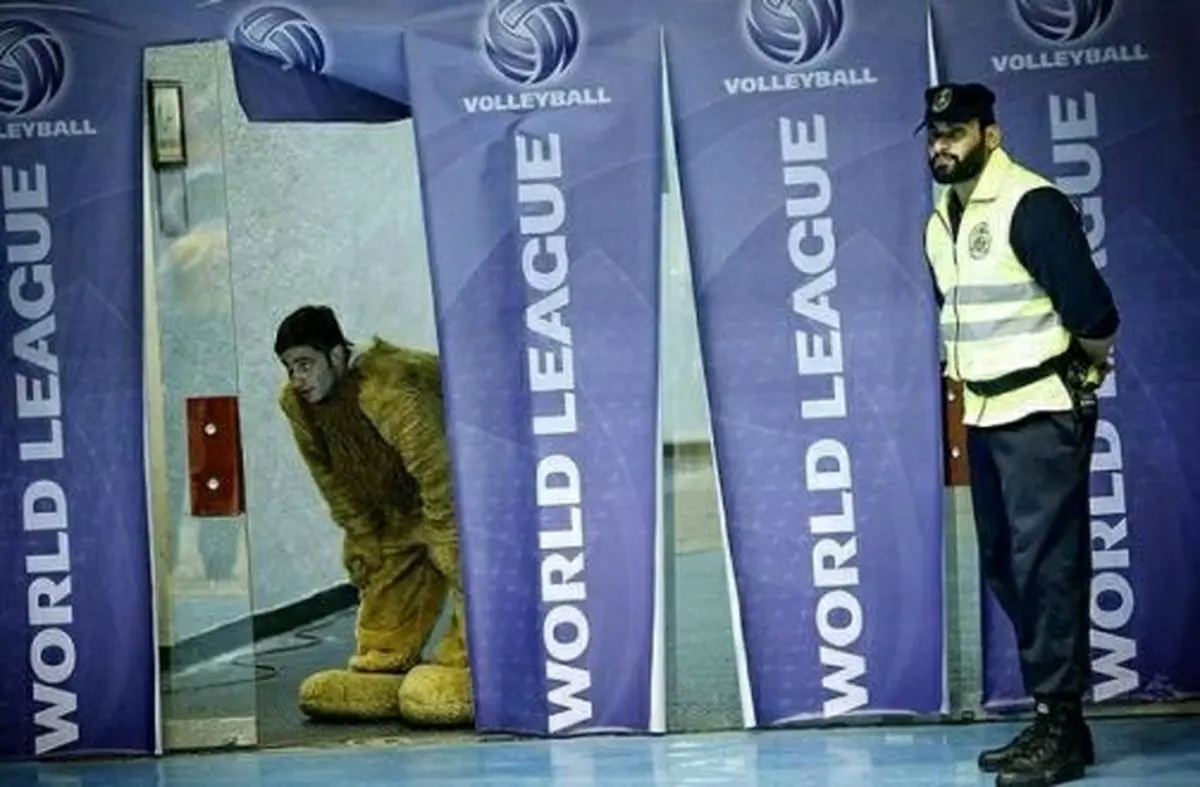 تصویری از " آقا شیره! " این حامی خستگی ناپذیر والیبال