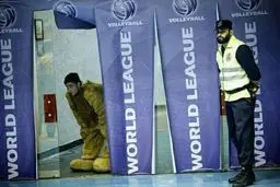 تصویری از " آقا شیره! " این حامی خستگی ناپذیر والیبال