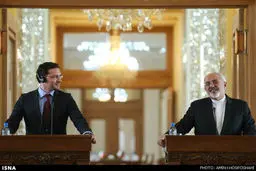 نشست خبری ظریف و وزیر خارجه بلغارستان/تصاویر