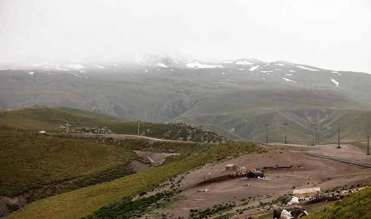 تصاویر | سرما و برف تابستانی در ایران!