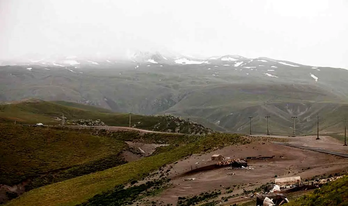 تصاویر | سرما و برف تابستانی در ایران!