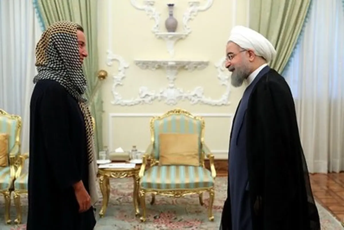 حواشی دیدارهای روحانی پیش از مراسم تحلیفش/تصاویر